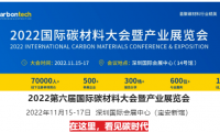 最新议程！​2022第六届国际碳材料大会暨产业展览会