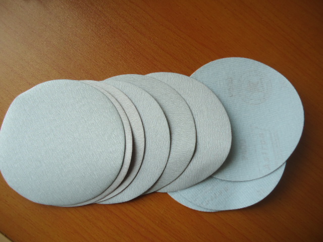 台湾ZONBIN高级白砂(轮毂专用) 砂纸 5寸白砂 125mm 1000片起订