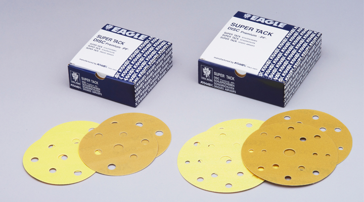 日本双鹰SUPER-TACK DISCS优质拉绒磨碟 砂纸 磨碟砂纸 圆形3''/5''/6''/8''和方形 价格面议 100片起订